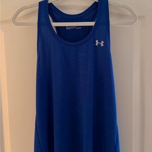 Under Armour HeatGear Blue Top